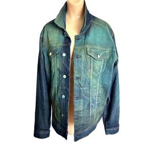 George Dye Denim Jacket Men M